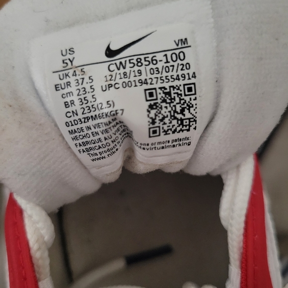 Nike Red and Blue Air Max 97 Sneakers - Picture 5 of 6